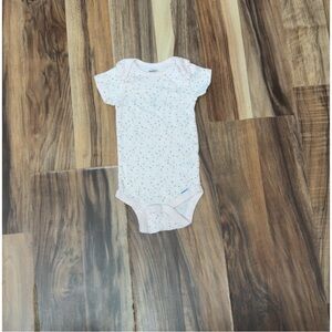 Carter's White Bodysuit with Colorful Dots